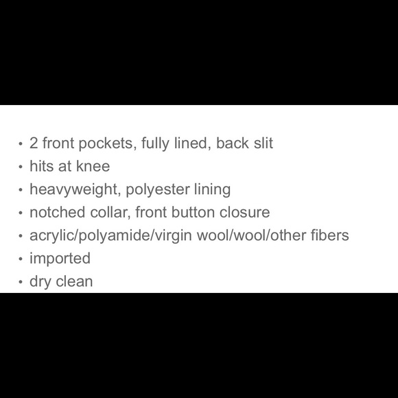 Zac Posen Giselle Wool Blend Coat - Picture 3 of 6